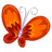 Red Butterfly Icon
